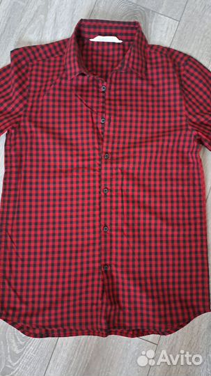 Рубашка на мальчика 158
