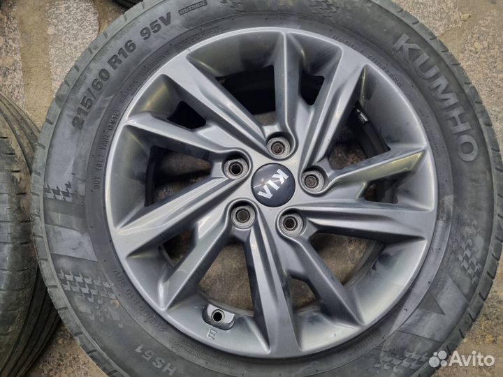 Колеса оригинал R16 215 60 16 Kia Optima 4