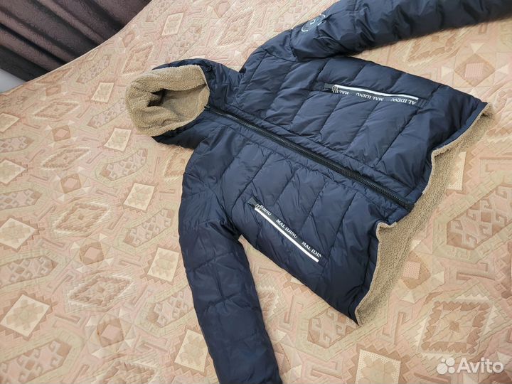 Пуховик двухсторонний зимний