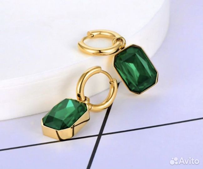 Серьги конго Bella