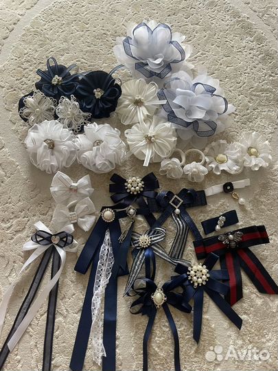 Резинки для волос в школу