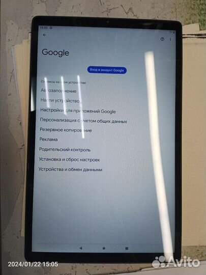 Планшет lenovo TAB M10 plus TB-X606F 64GB (2020)