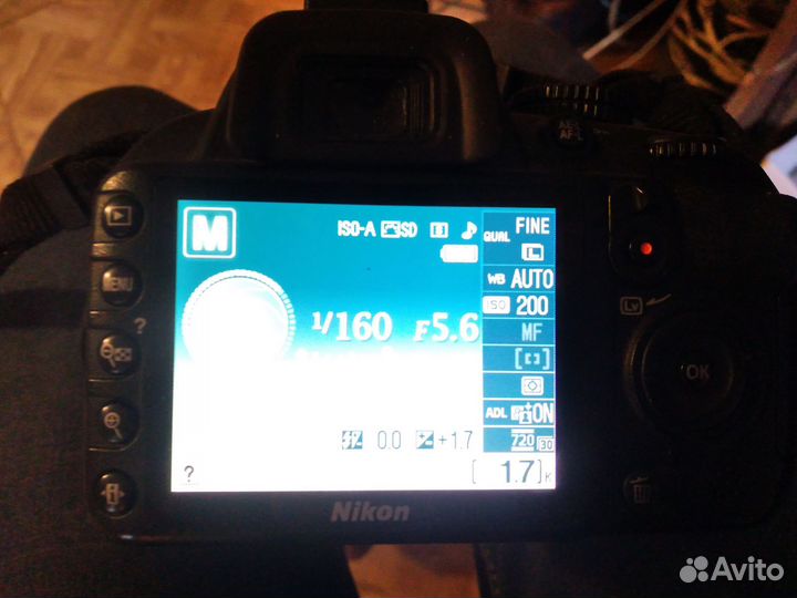 Зеркальный фотоаппарат nikon d3100