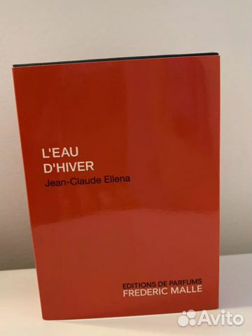 Оригинал Frederic Malle L’EAU D’Hiver 100ml Духи