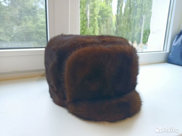 Шапка норковая мужская зимняя