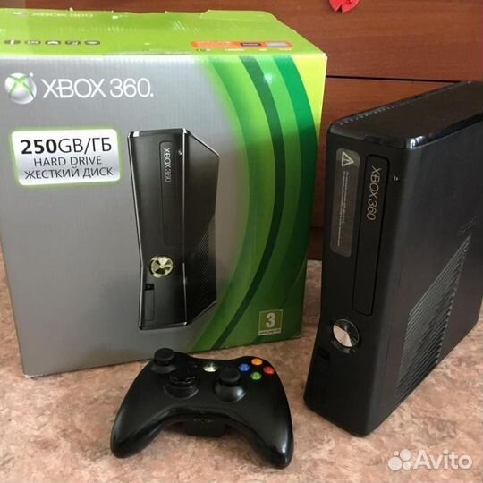 Xbox 360 slim freeboot 250 гб