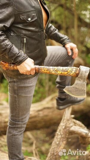 Топор ручной работы