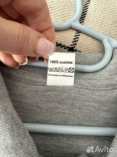 Футболка поло с длинным рукавом