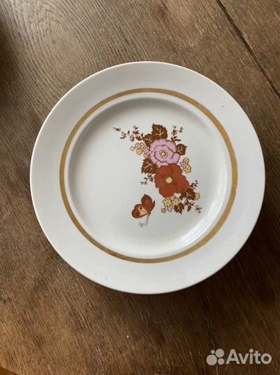 Тарелки разные, селёдочницы СССР