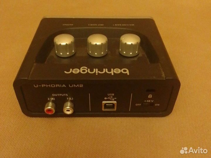 Внешняя звуковая карты USB, U-phoria UM2