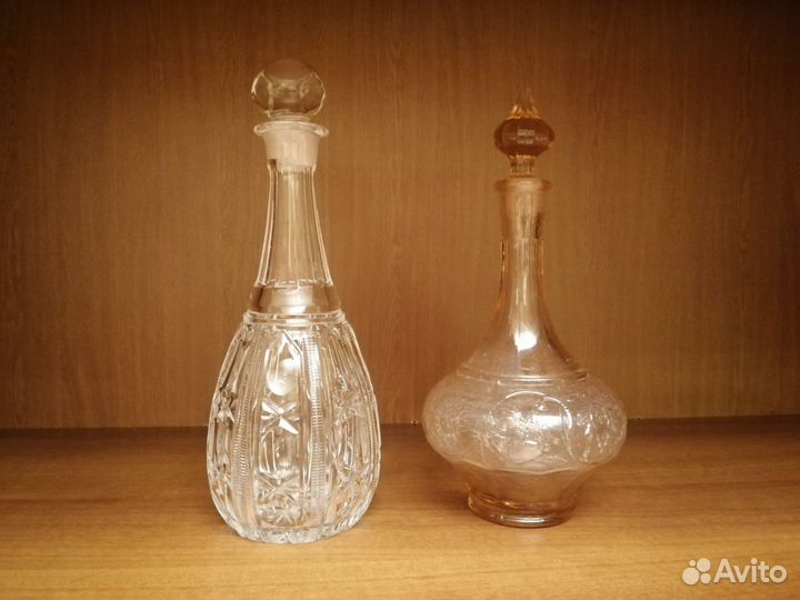 Графин, конфетница, рюмки