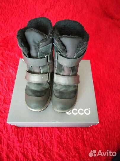 Сапожки зимние ecco