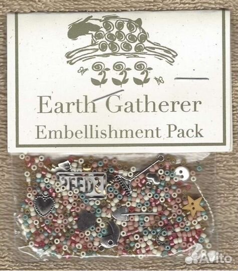 Shepherds Bush вышивка эмбелишмент Earth gatherers