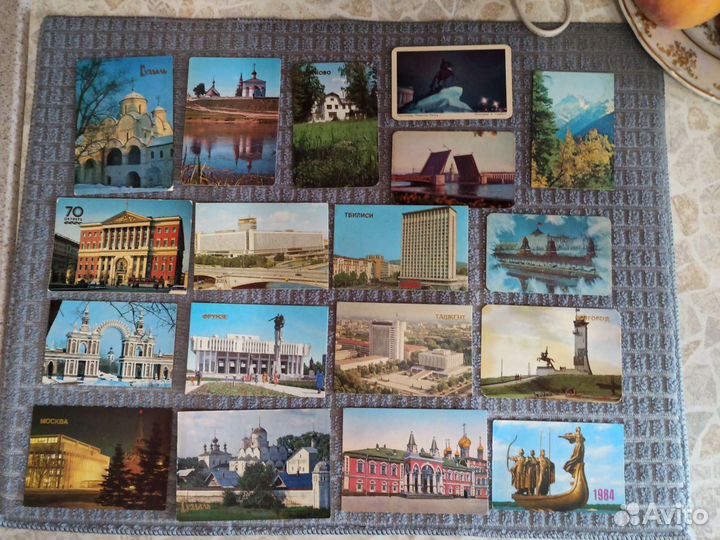 Календарики СССР