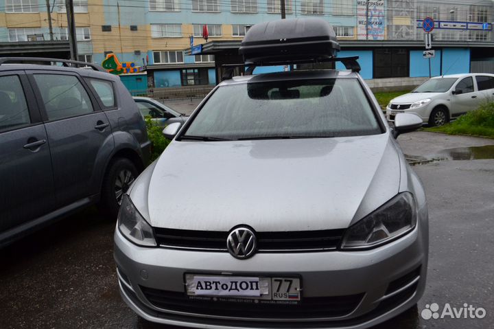 Багажник бокс на крышу Volkswagen Golf 7 (2012-17)