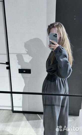 Флисовый комбинезон