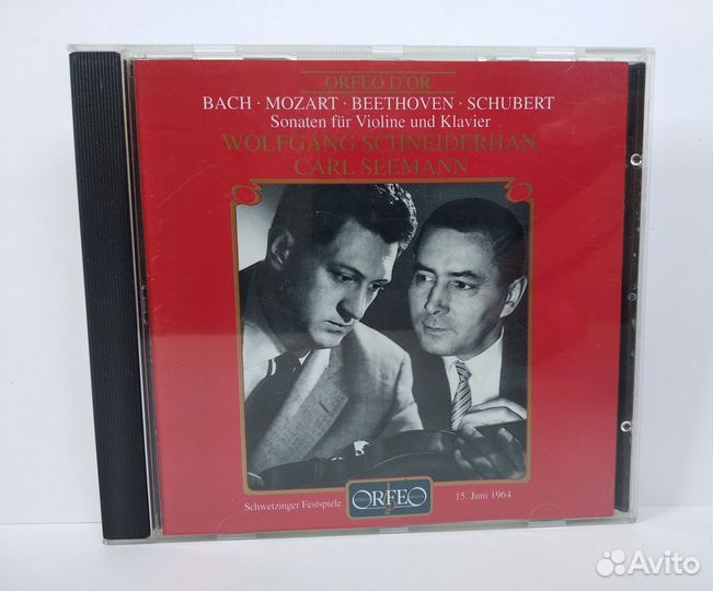 Cd.Bach,Mozart,Beethoven,Schubert.Made in Germany