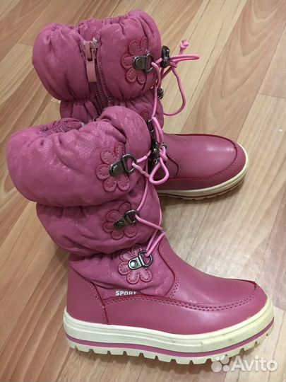 Зимние сапожки детские на девочку
