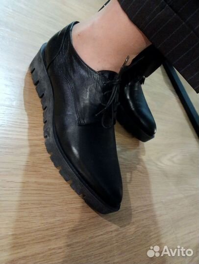 Туфли натуральная кожа 38р Италия
