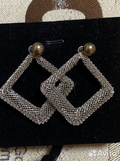 Серьги бижутерия