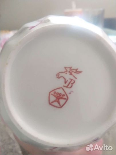 Чайный сервиз вербилки СССР