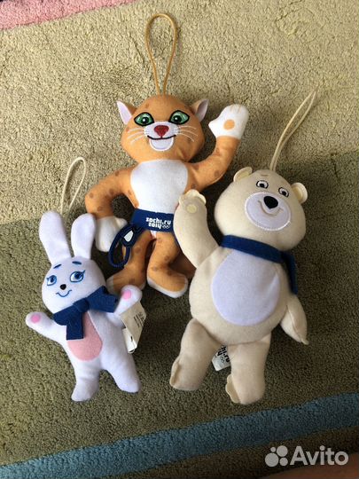 Игрушки из макдональдса Сочи 2014