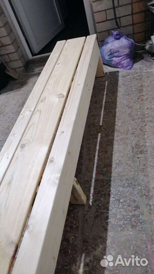 Лавка деревянная