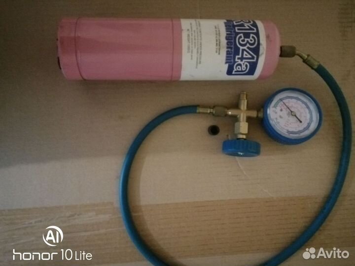 Заправка фреоном кондиционера автомобиля