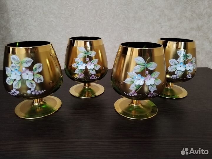 Бокалы. Богемия. Чехословакия. Идеальное состояние
