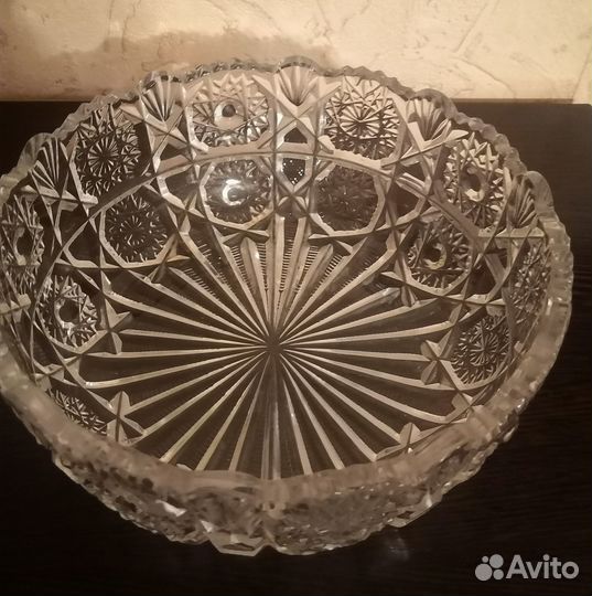 Набор хрустальных салатников времён СССР