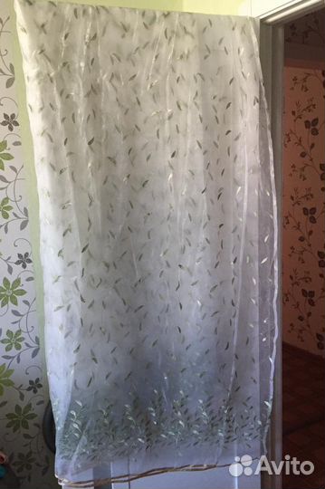 Штора тюль органза