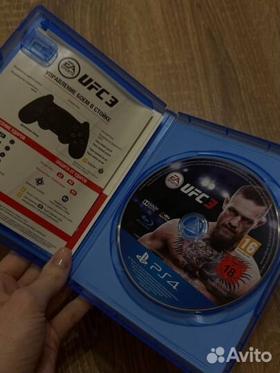 Ufc 3 ps4 диск