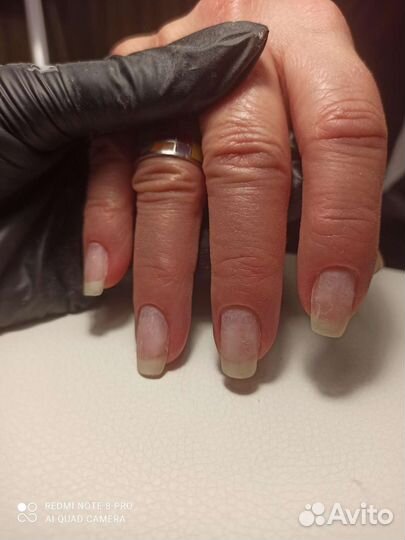 Маникюр с покрытием гель-лаком