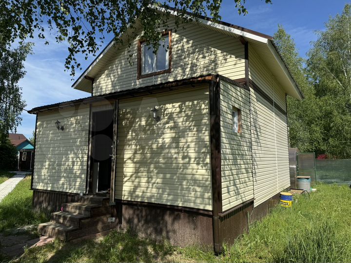 Дача 55,3 м² на участке 8 сот.