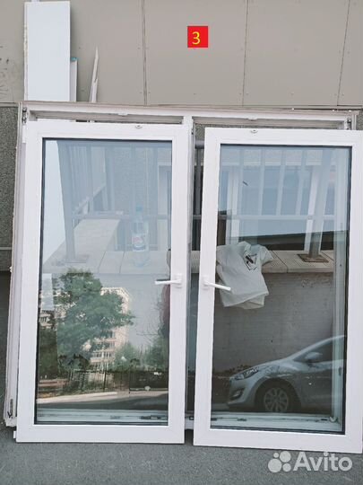Окна пластиковые пвх бу