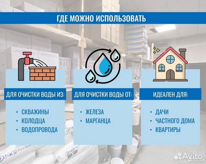 Фильтр для очистки воды в коттедж