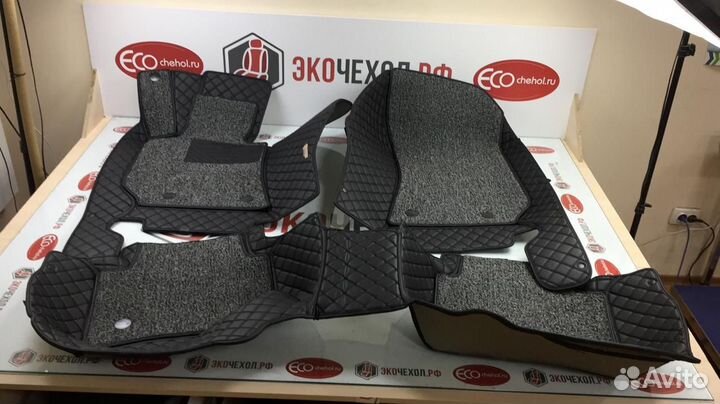 3D Коврики Volkswagen из Экокожи