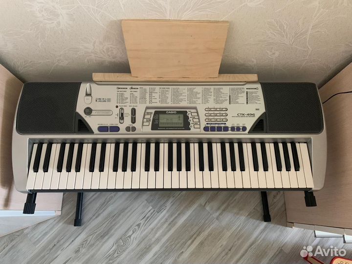 Синтезатор Casio CTK 496