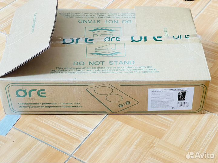 Электроплита стеклокерамика новая