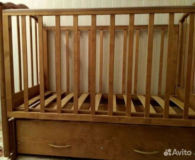 Детская кроватка с ортопедическим матрасом