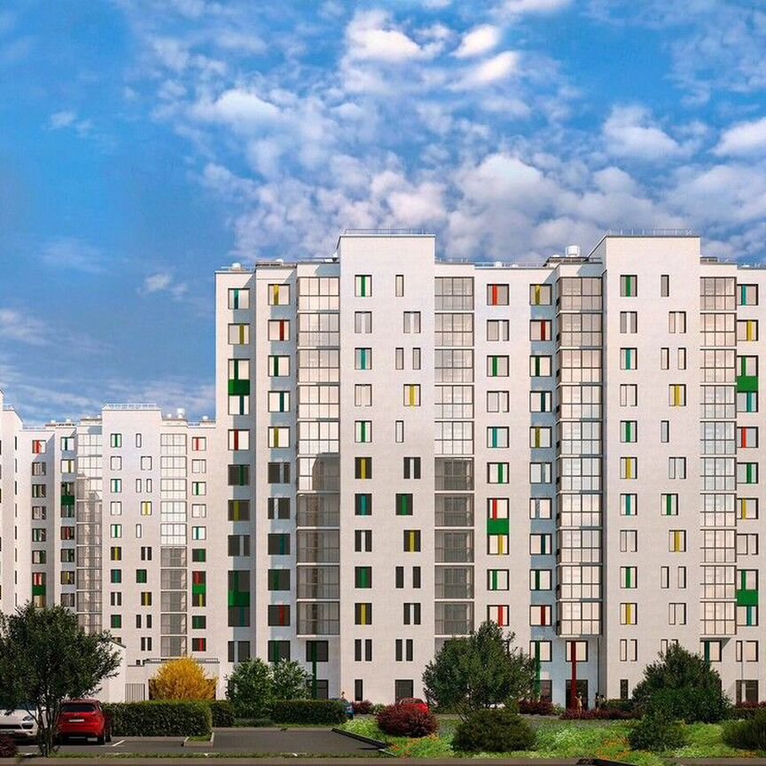 3-к. квартира, 71,1 м², 12/13 эт.