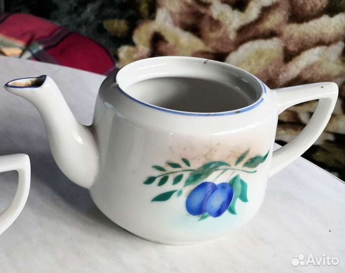 Чайник заварочный и сахарница 1922 год