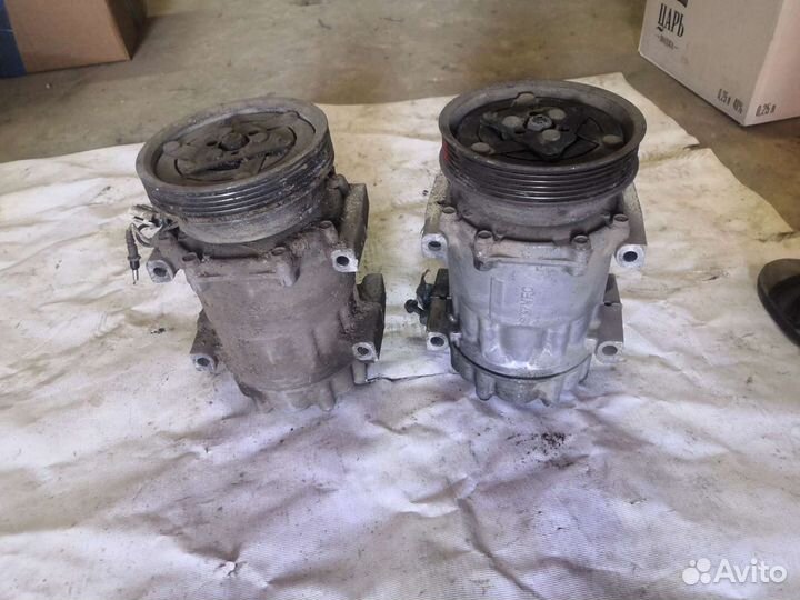 Компрессор кондиционера SD7V16 для Рено Лада