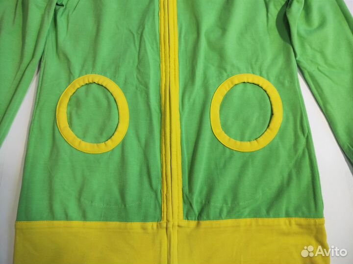 Винтажная кастомная толстовка 44 46 трикотаж