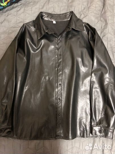 Кожаная рубашка