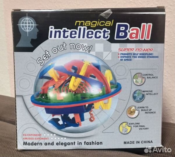 Головоломка Шар-лабиринт 138 шагов