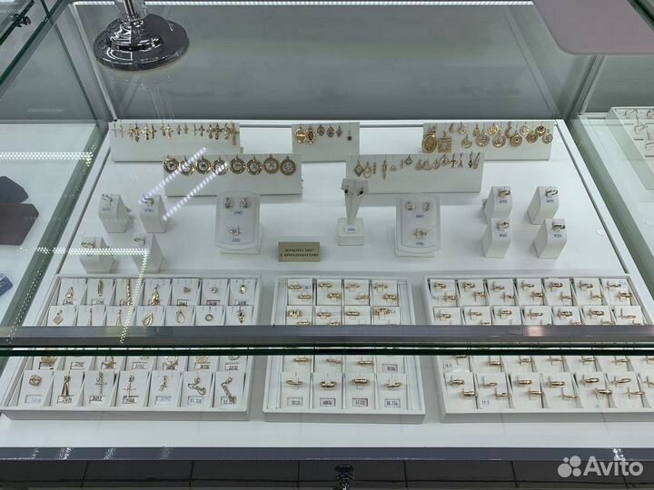 Золотой браслет якорное прочное 585