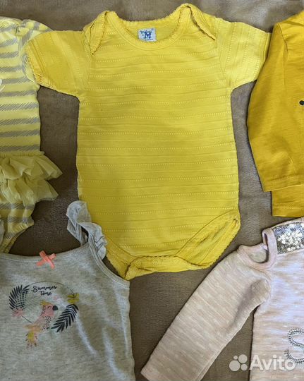 Вещи пакетом на девочку 74