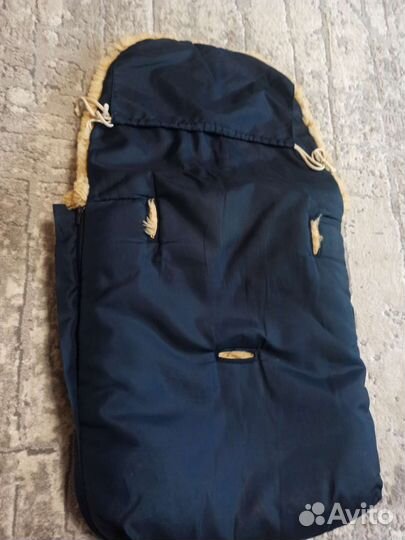 Конверт на натуральной овчине