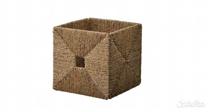 Корзина книпса икеа водоросли 32x33x32 см